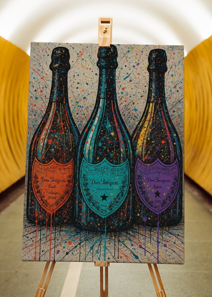 Pop Art Dom Pérignon – Paint S