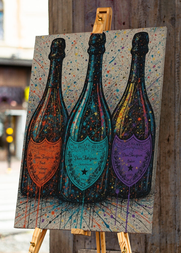 Pop Art Dom Pérignon – Paint S