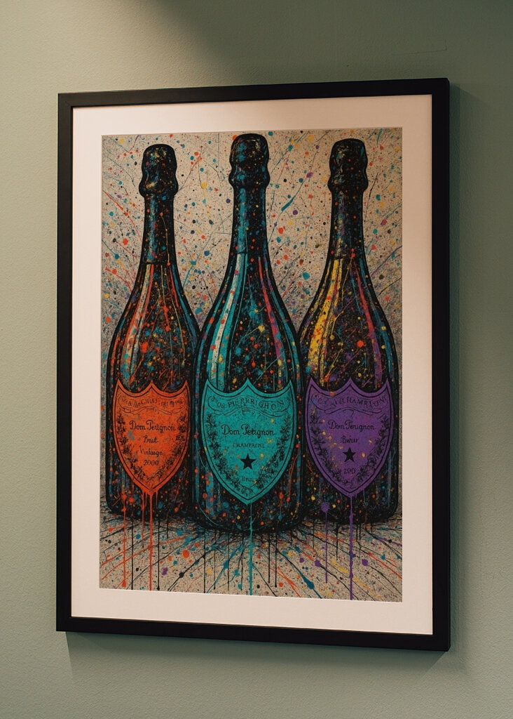 Pop Art Dom Pérignon – Paint S