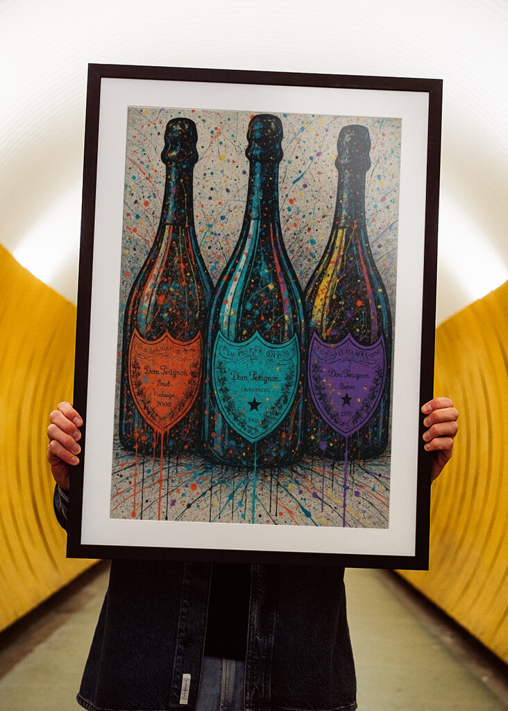 Pop Art Dom Pérignon – Paint S