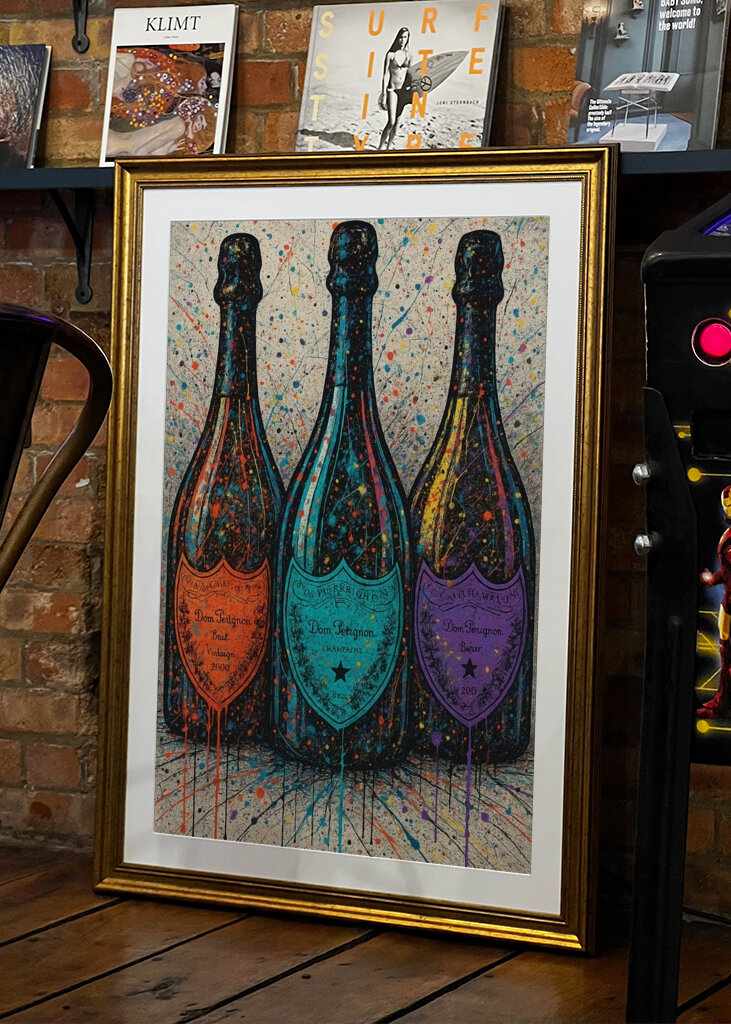 Pop Art Dom Pérignon – Paint S