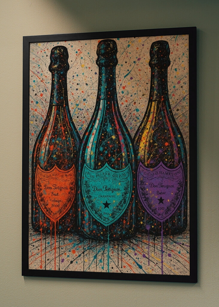 Pop Art Dom Pérignon – Paint S