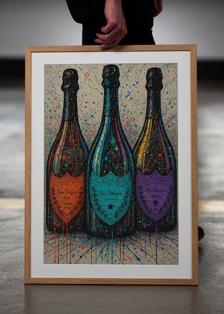 Pop Art Dom Pérignon – Paint S