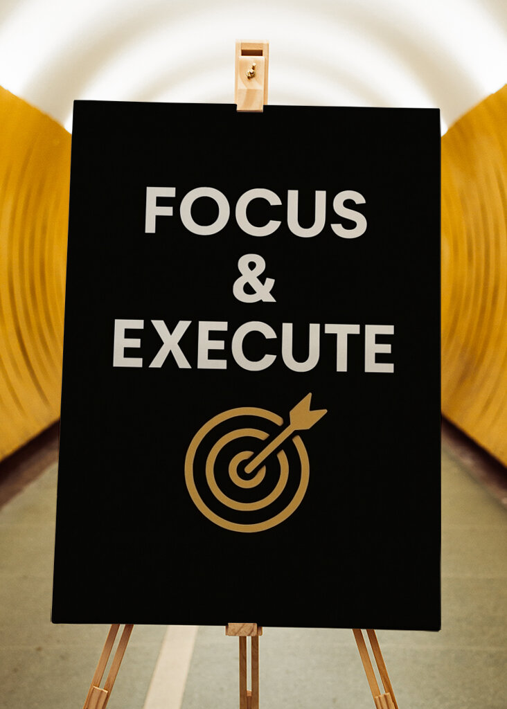 Motiverende Poster Focus