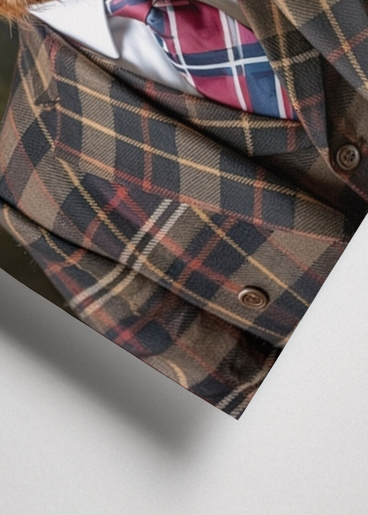 Highland Cow Gentleman