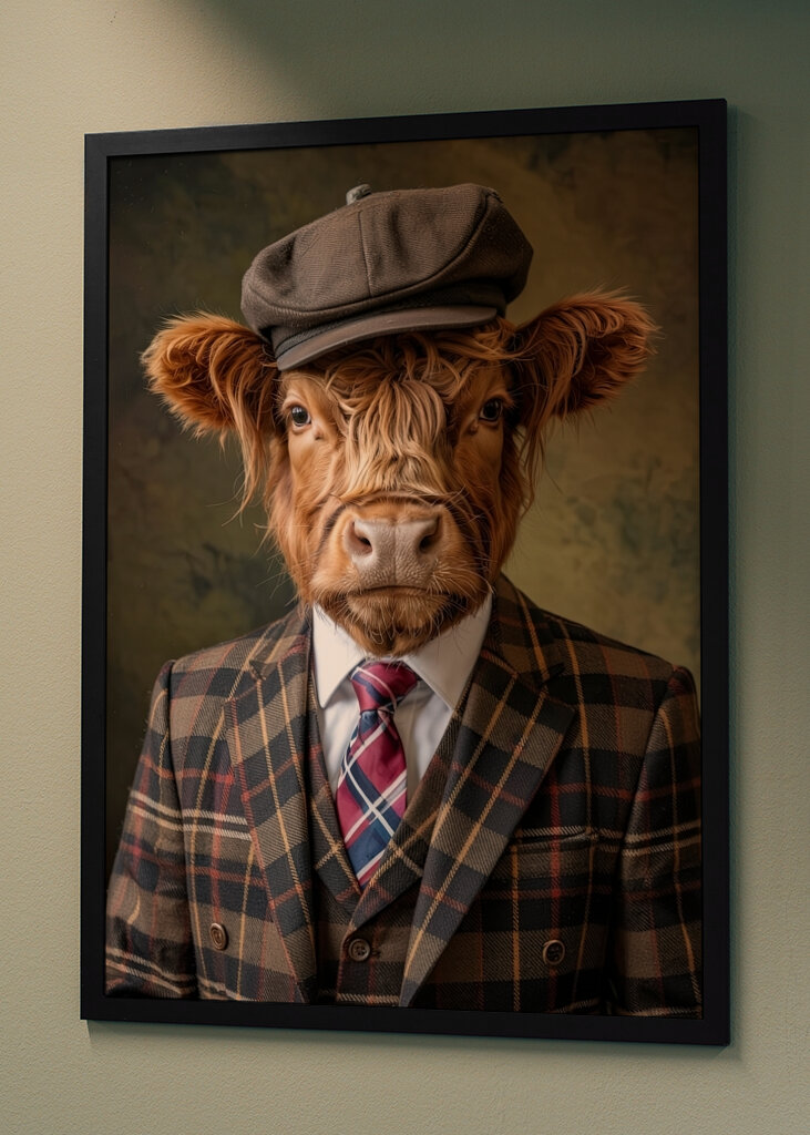 Highland Cow Gentleman
