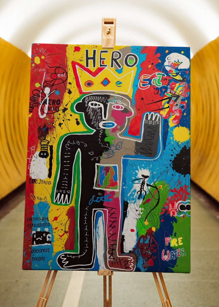 Basquiatin kruunattu sankari