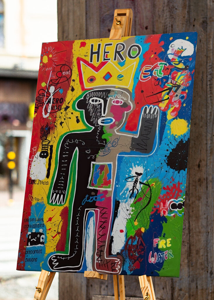 Basquiatin kruunattu sankari