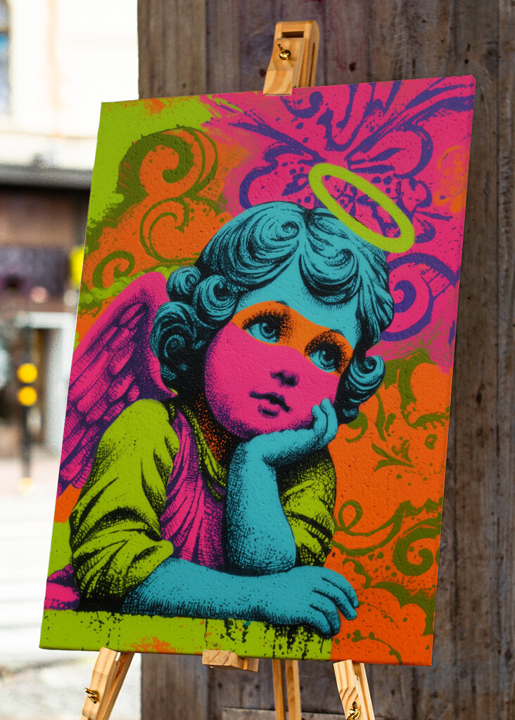 Fröhliche Engelbotschaft