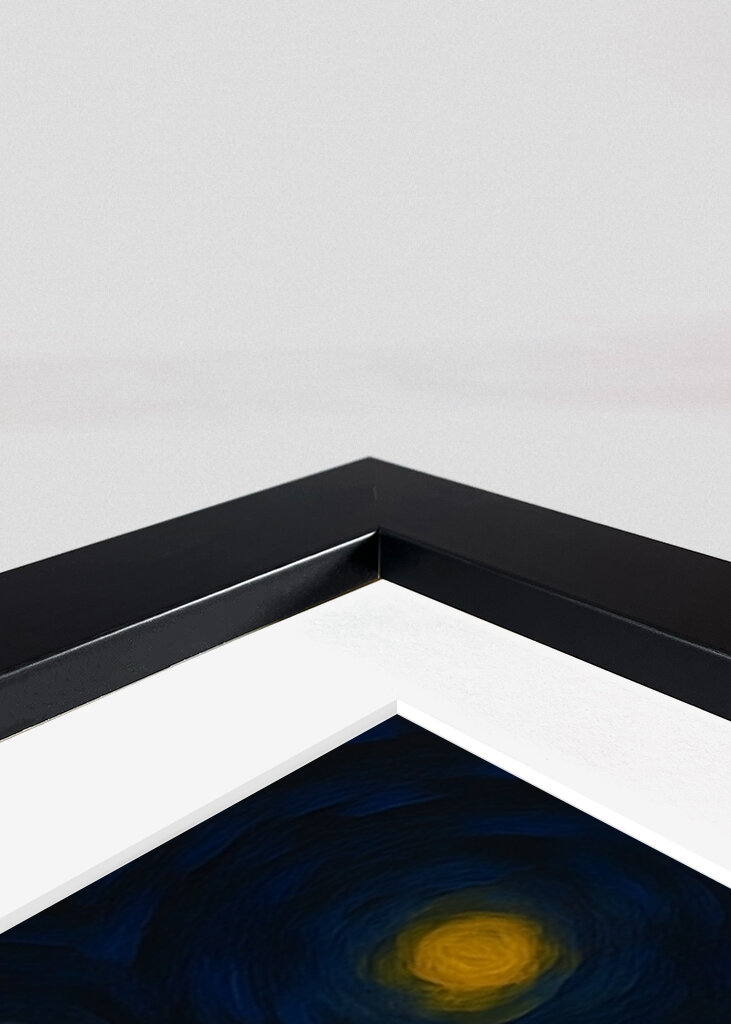 Cat Sleeping on a Starry Night