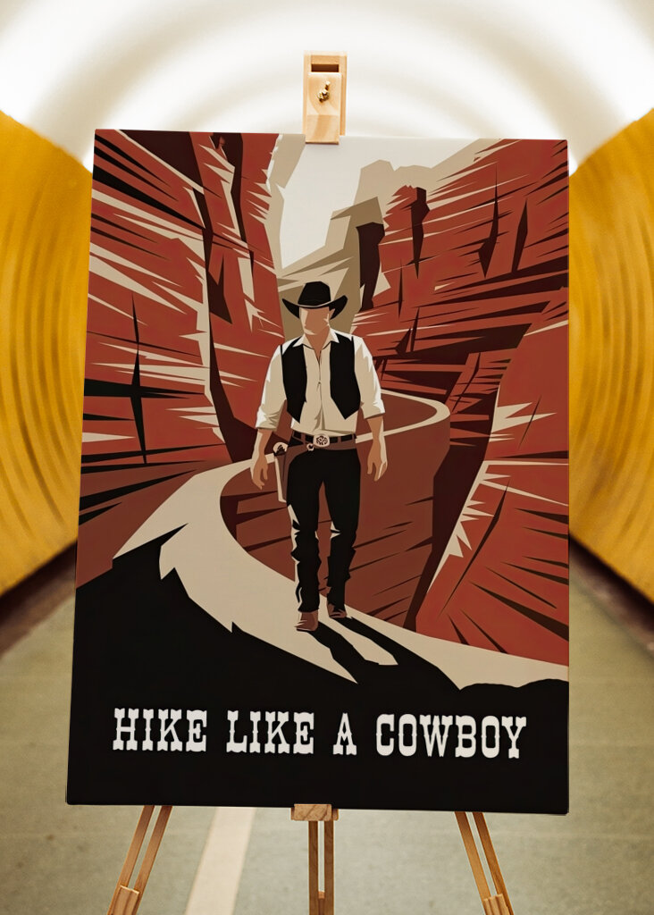 Wandern wie ein Cowboy