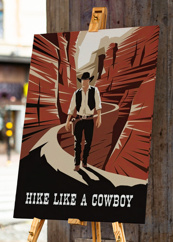 Wandern wie ein Cowboy