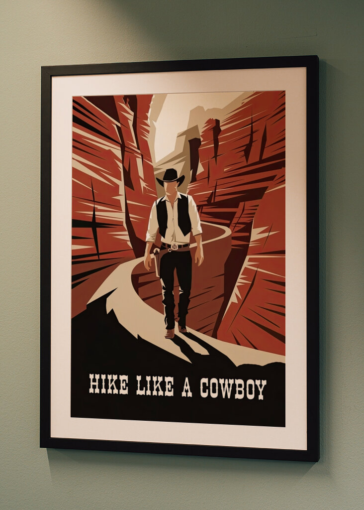 Wandern wie ein Cowboy