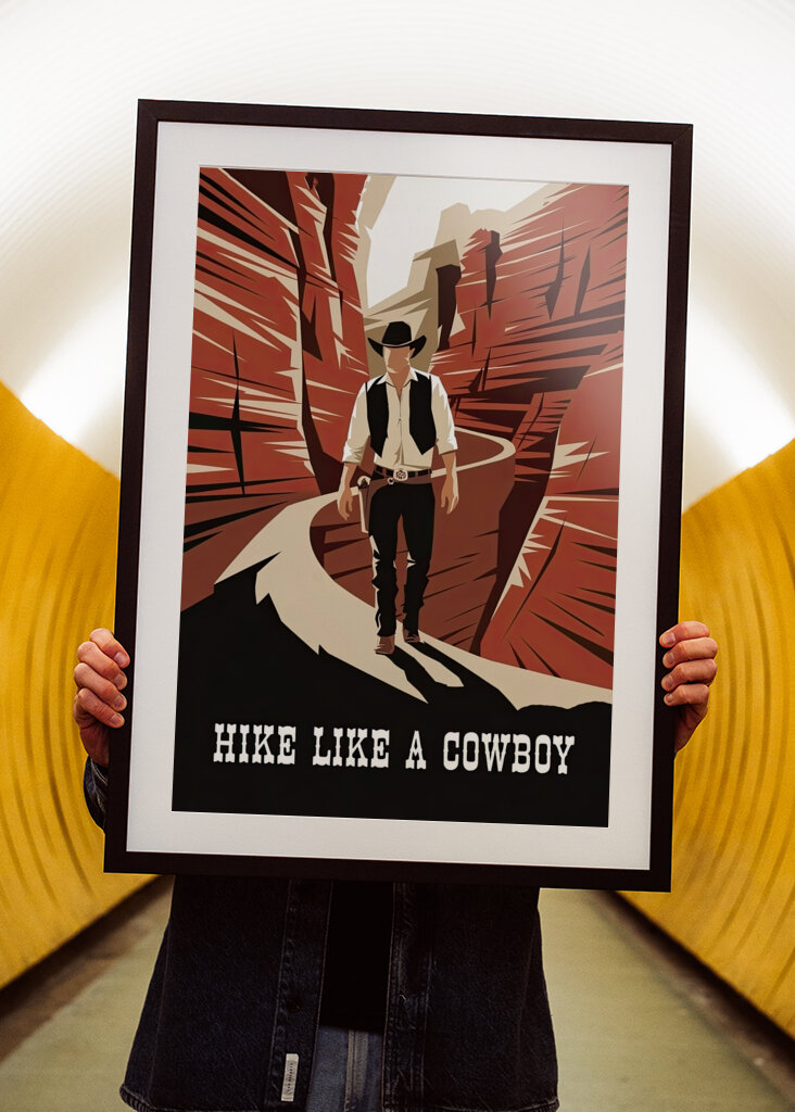 Wandern wie ein Cowboy