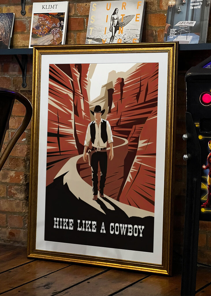 Wandern wie ein Cowboy