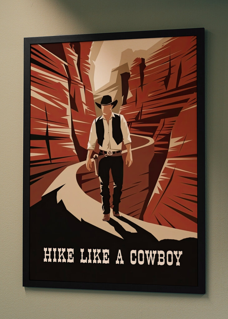 Wandern wie ein Cowboy