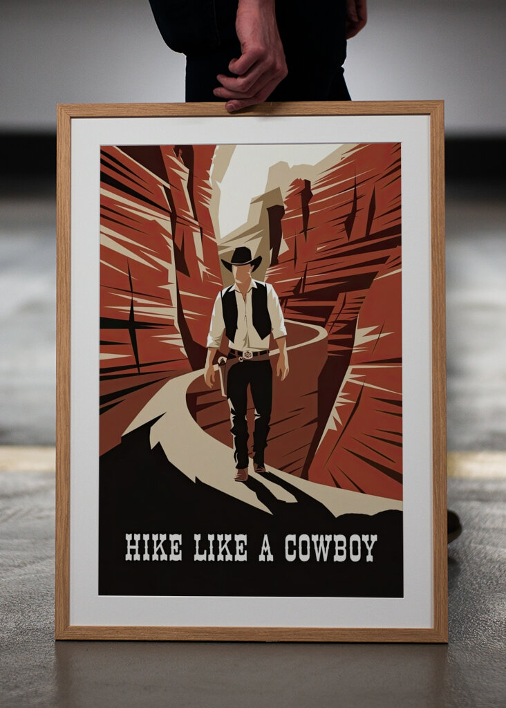 Wandern wie ein Cowboy