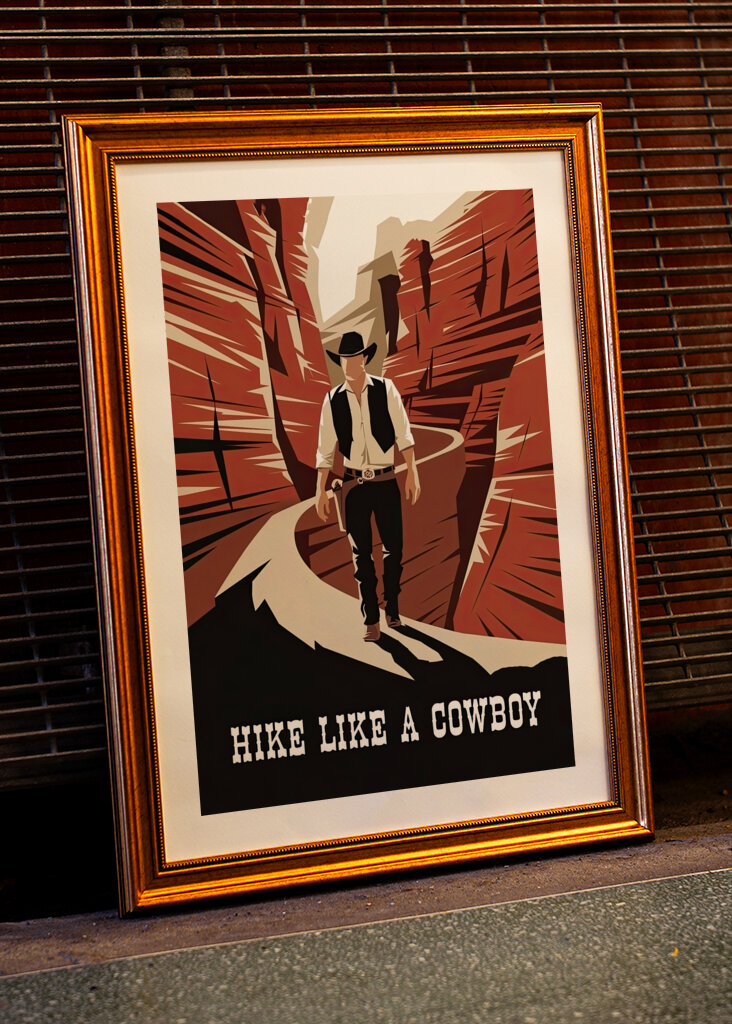 Wandern wie ein Cowboy