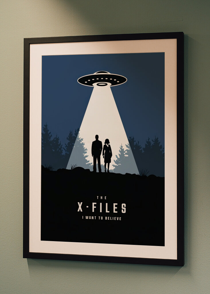 The X-Files UFO Poster