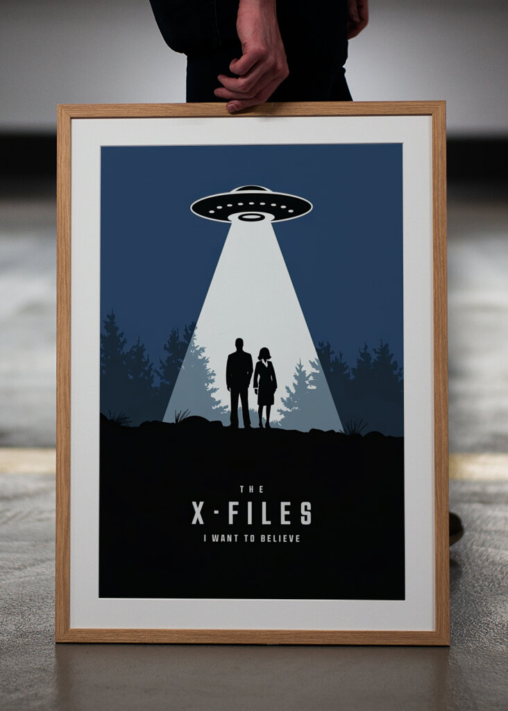 The X-Files UFO Poster