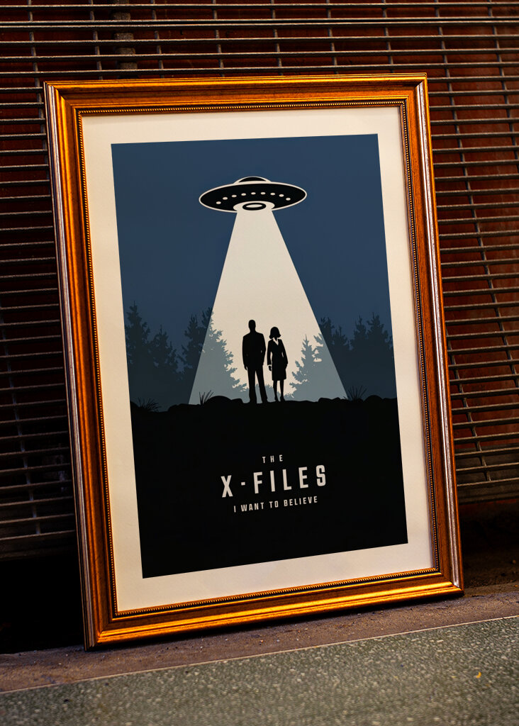 The X-Files UFO Poster