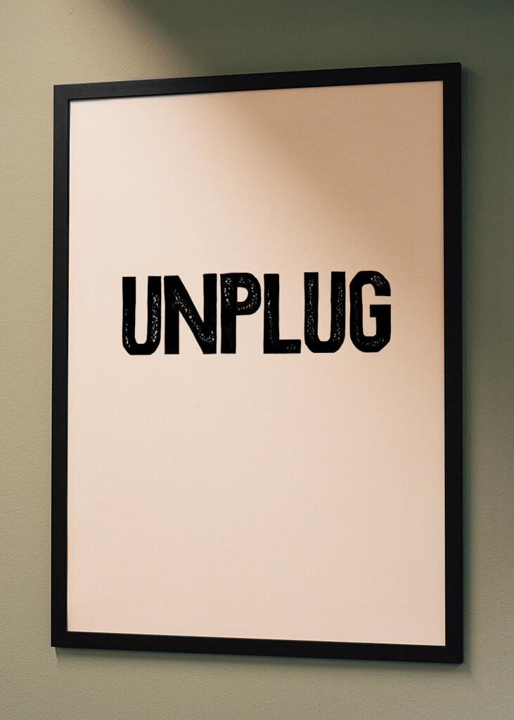 Unplug quote