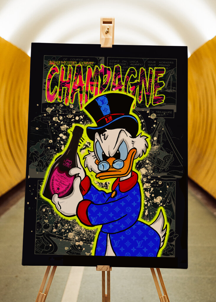 Save Water, drink Champagne