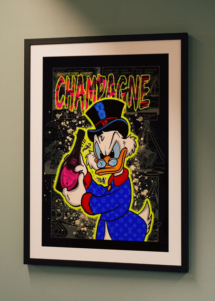 Save Water, drink Champagne