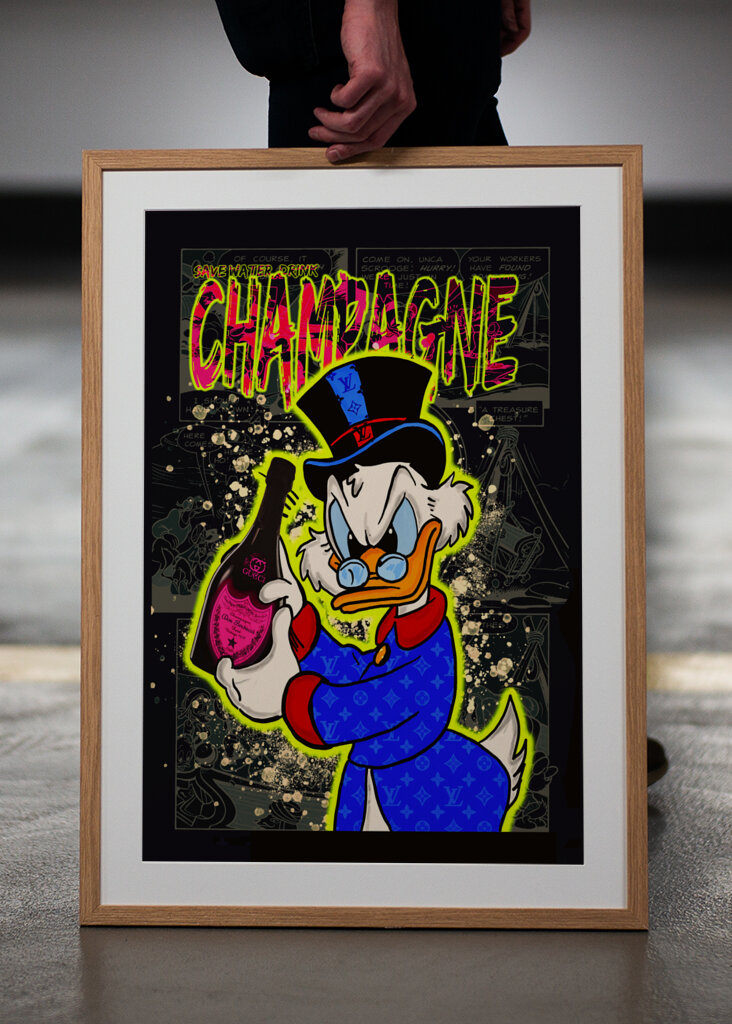 Save Water, drink Champagne