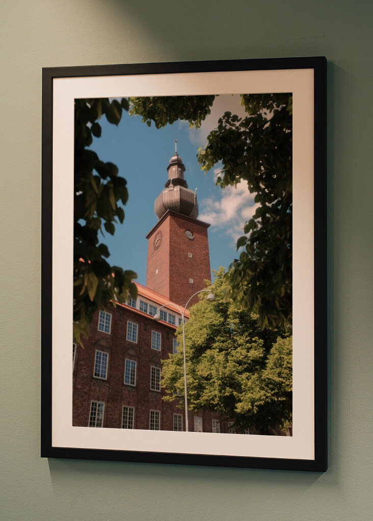 La torre ASEA en Västerås