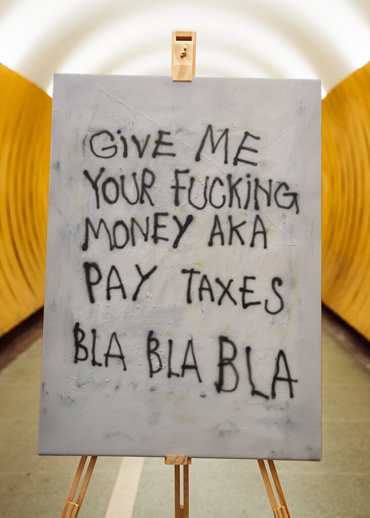 Pay taxes bla bla bla