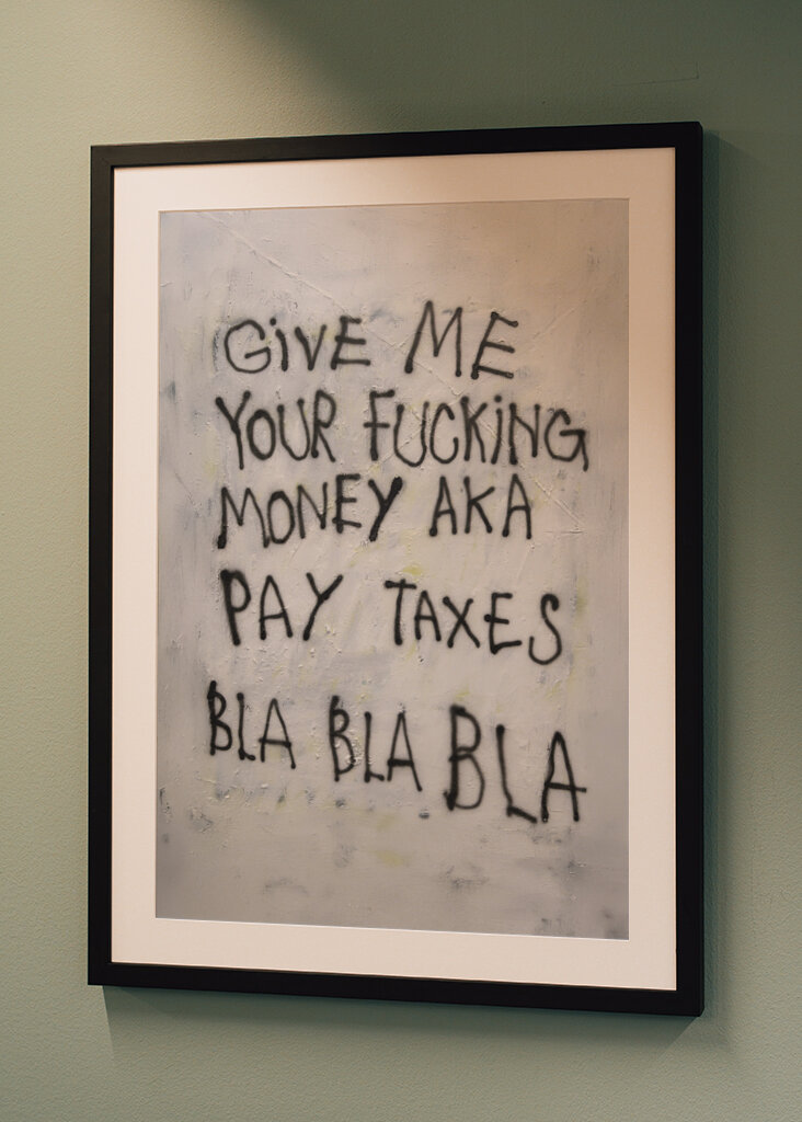 Pay taxes bla bla bla