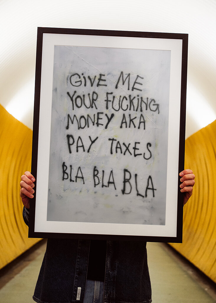 Pay taxes bla bla bla