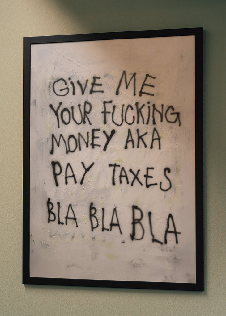 Pay taxes bla bla bla