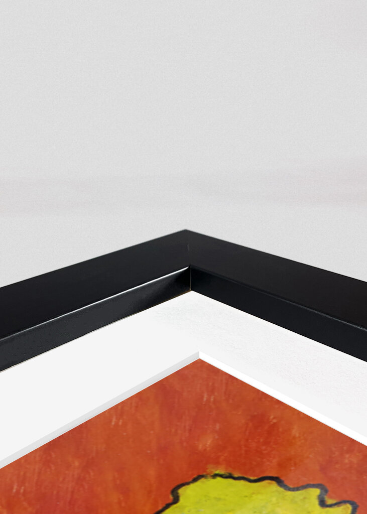 Flowers in passionate dance