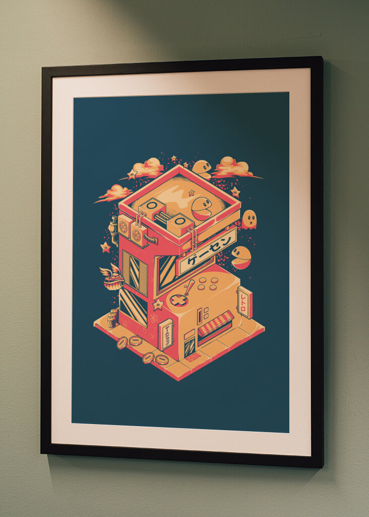 Isometric arcade city