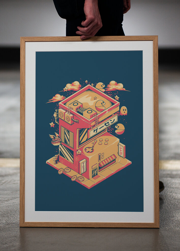 Isometric arcade city