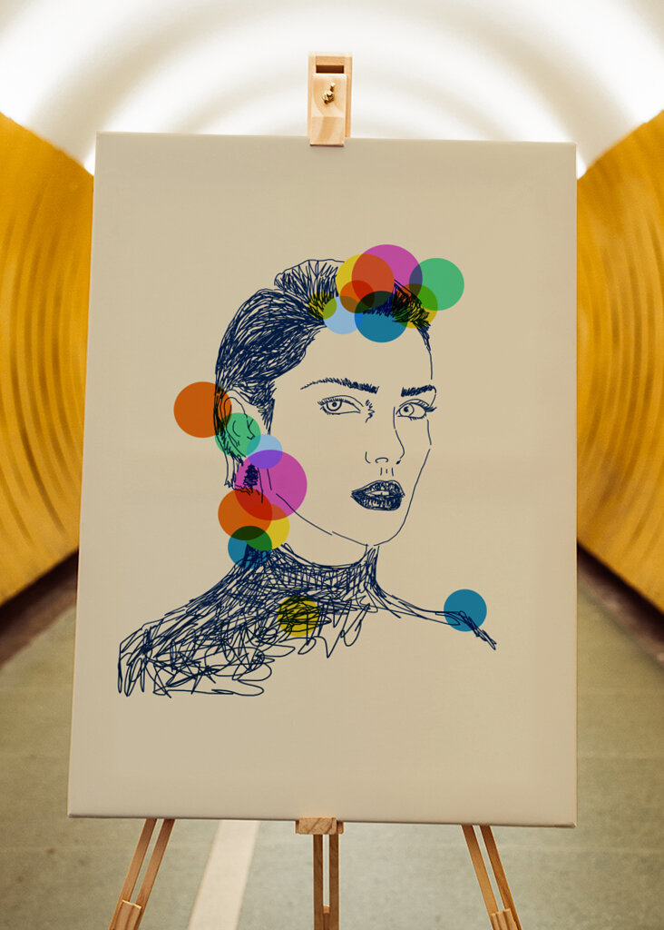 Zeitgenössische Muse