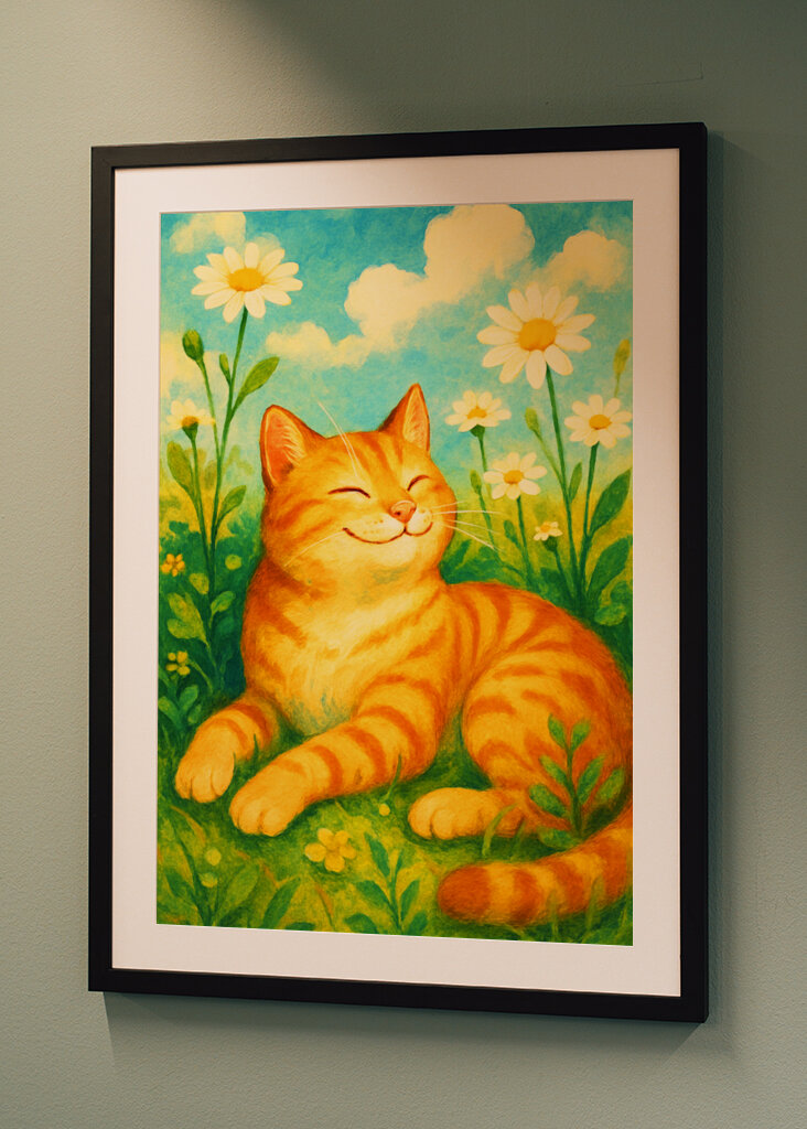 A Sunny Smile in the Meadow