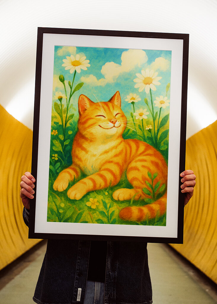 A Sunny Smile in the Meadow