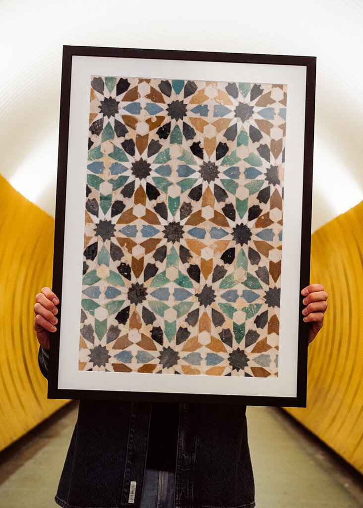 Mozaïektegels Alhambra Granada