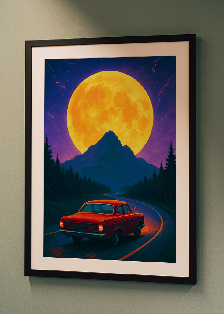 Neon Dreams Beyond Earth