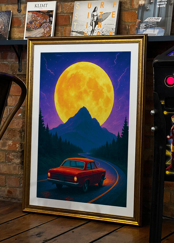 Neon Dreams Beyond Earth