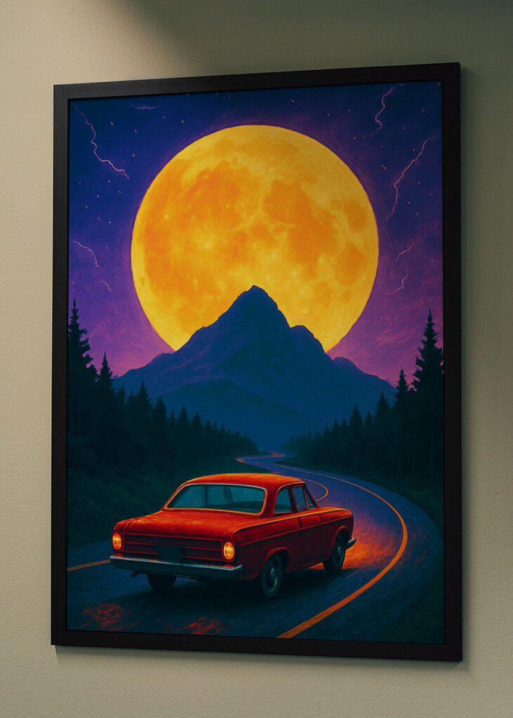 Neon Dreams Beyond Earth