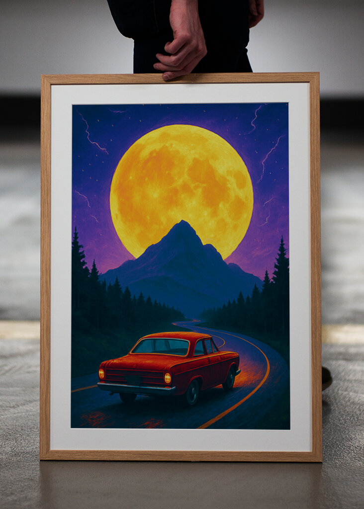 Neon Dreams Beyond Earth