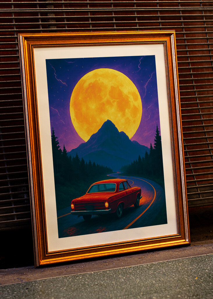 Neon Dreams Beyond Earth