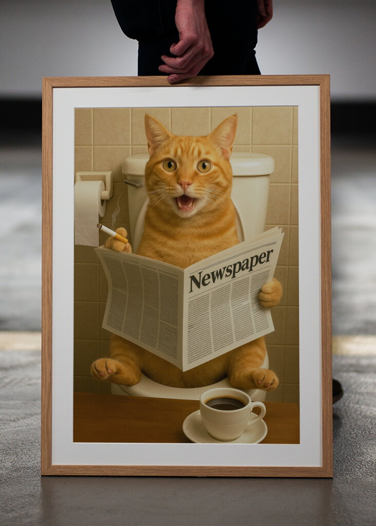 Pause salle de bain avec D