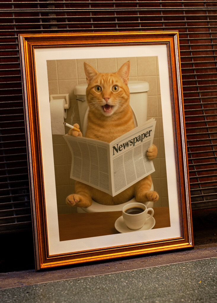 Pause salle de bain avec D