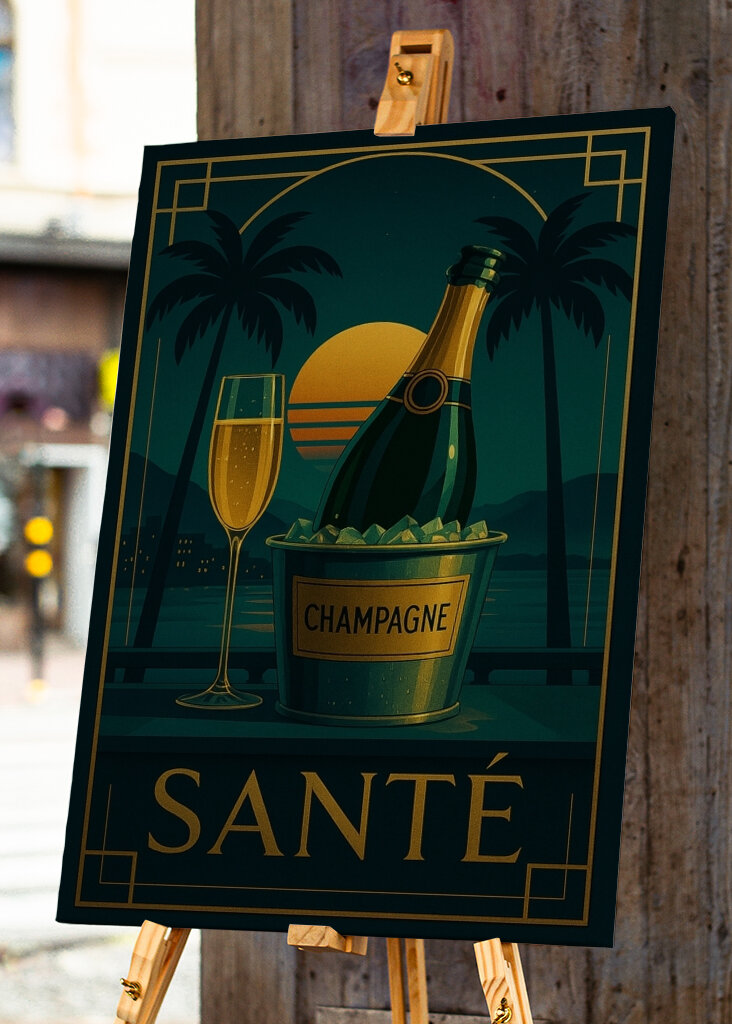 Never Too Late for Champagne