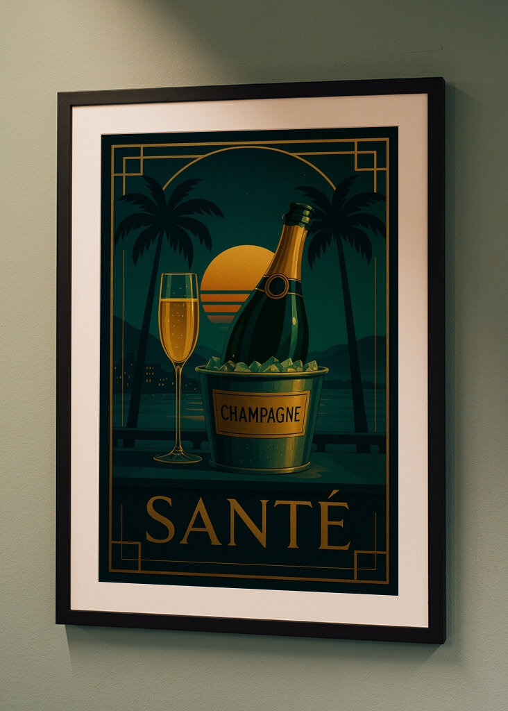 Never Too Late for Champagne